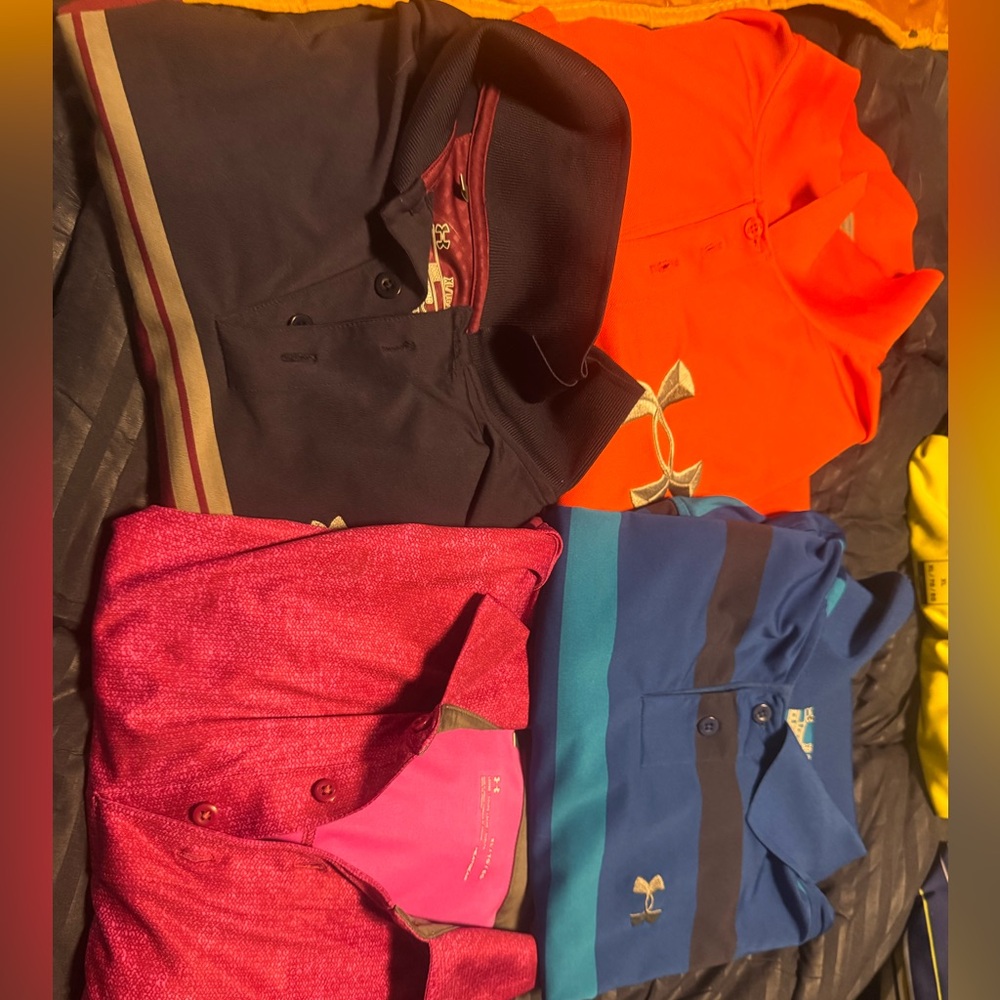 Men Under Armour Polos